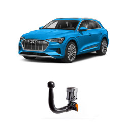 ТЕГЛИЧ ЗА Audi e-tron [GE] (2019-->2023) В комплект с електроинстанлация - окабеляване, Бързо сваляем
