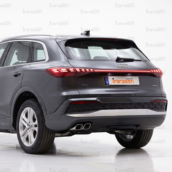 ТЕГЛИЧ ЗА AUDI Q5 [GU] (10/2024 ->) Plug-in hybrid, Gasoline, Diesel, ВКЛЮЧИТЕЛНО S-Line / Sportback, В комплект с електроинстанлация - окабеляване, Бързо сваляем