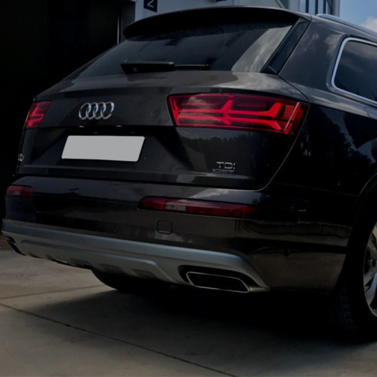 ТЕГЛИЧ ЗА Audi Q7 (II/4M - след 2015->) (включително PHEV plug-in hybrid / Q7 e-tron / SQ7) В комплект с електроинстанлация - окабеляване, Бързо сваляем