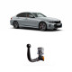 ТЕГЛИЧ ЗА BMW Serie 3 [G20] Sedan (1/2019 ->) Gasoline, Diesel, Hybrid, Plug-in hybrid, ВКЛЮЧИТЕЛНО Includes Kit-M / 4x4 / kick-sensor,  В комплект с електроинстанлация - окабеляване, Бързо сваляем