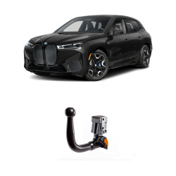 ТЕГЛИЧ ЗА BMW iX [i20] (12/2021 ->) Electric, В комплект с електроинстанлация - окабеляване, Бързо сваляем