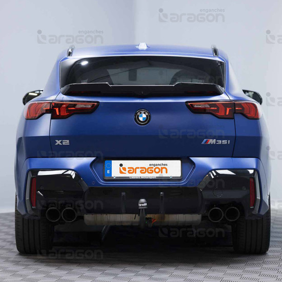 ТЕГЛИЧ ЗА BMW X2 [U10] (4/2024 ->) Gasoline, Diesel, Hybrid, Electric, ВКЛЮЧИТЕЛНО M / M Kit, В комплект с електроинстанлация - окабеляване, Бързо сваляем