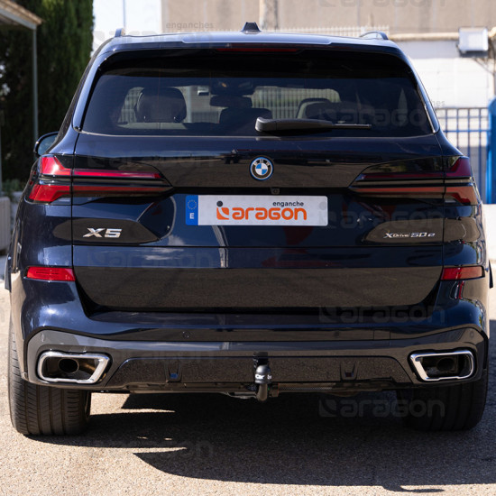 ТЕГЛИЧ ЗА BMW X5 [G05] (2023->) Plug-in hybrid, Gasoline, Diesel, ВКЛЮЧИТЕЛНО pack-M В комплект с електроинстанлация - окабеляване, Бързо сваляем