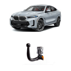 ТЕГЛИЧ ЗА BMW X6 [G06] (12/2019 ->) Plug-in hybrid, Gasoline, Diesel, ВКЛЮЧИТЕЛНО pack-M, В комплект с електроинстанлация - окабеляване, Бързо сваляем