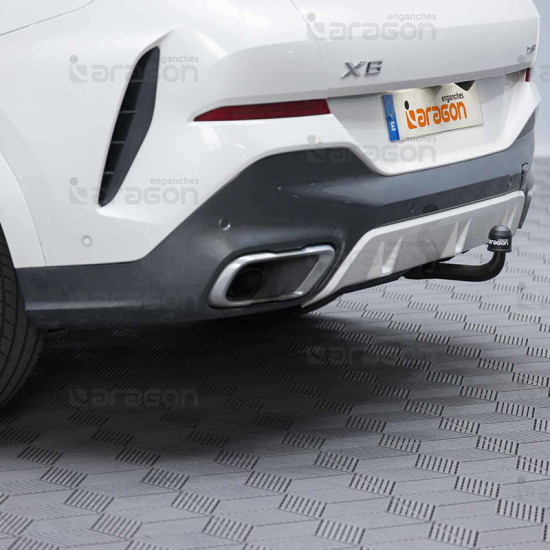 ТЕГЛИЧ ЗА BMW X6 [G06] (12/2019 ->) Plug-in hybrid, Gasoline, Diesel, ВКЛЮЧИТЕЛНО pack-M, В комплект с електроинстанлация - окабеляване, Бързо сваляем