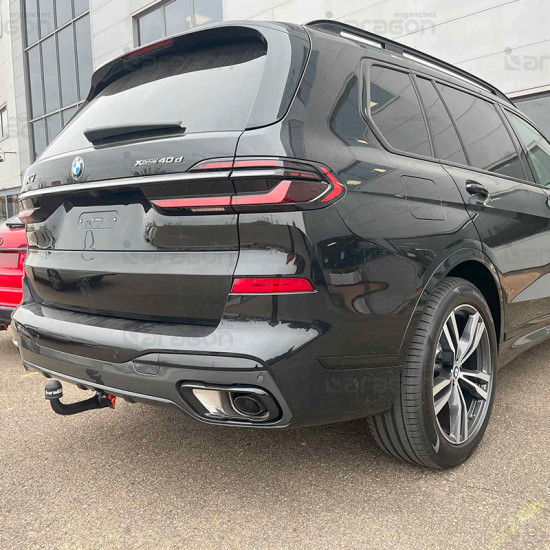 ТЕГЛИЧ ЗА BMW X7 5d (G07) (2019-->) Gasoline, Diesel В комплект с електроинстанлация - окабеляване, Бързо сваляем