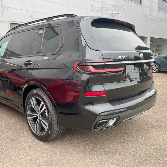 ТЕГЛИЧ ЗА BMW X7 5d (G07) (2019-->) Gasoline, Diesel В комплект с електроинстанлация - окабеляване, Бързо сваляем