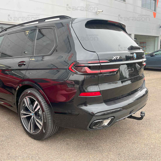 ТЕГЛИЧ ЗА BMW X7 5d (G07) (2019-->) Gasoline, Diesel В комплект с електроинстанлация - окабеляване, Бързо сваляем