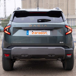 ТЕГЛИЧ ЗА DACIA Duster III (2024->) Híbrid, GLP (Gas), Gasolina, включително 4х4, В комплект с електроинстанлация - окабеляване, Бързо сваляем