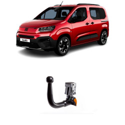 ТЕГЛИЧ ЗА FIAT Qubo L (5 seats / 4.40 m) (3/2026 ->) Gasoline, Diesel, В комплект с електроинстанлация - окабеляване, Бързо сваляем