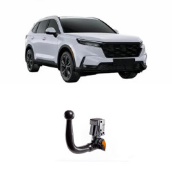 ТЕГЛИЧ ЗА Honda CR-V 5d (VI/RS) (2023-->) ВКЛЮЧИТЕЛНО Hybrid, Plug-in hybrid, Gasoline, В комплект с електроинстанлация - окабеляване, Бързо сваляем