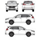 ТЕГЛИЧ ЗА Honda CR-V 5d (VI/RS) (2023-->) ВКЛЮЧИТЕЛНО Hybrid, Plug-in hybrid, Gasoline, В комплект с електроинстанлация - окабеляване, Бързо сваляем