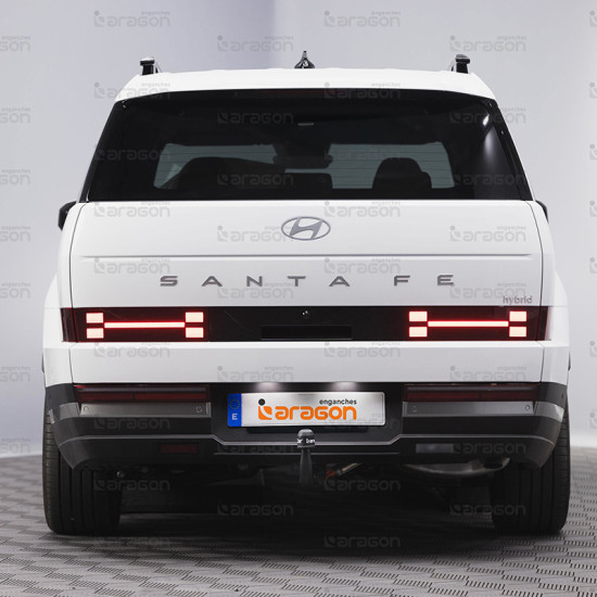 ТЕГЛИЧ ЗА HYUNDAI Santa Fe [MX5] Hybrid, Plug-in hybrid, (4/2024 ->) В комплект с електроинстанлация - окабеляване, Бързо сваляем