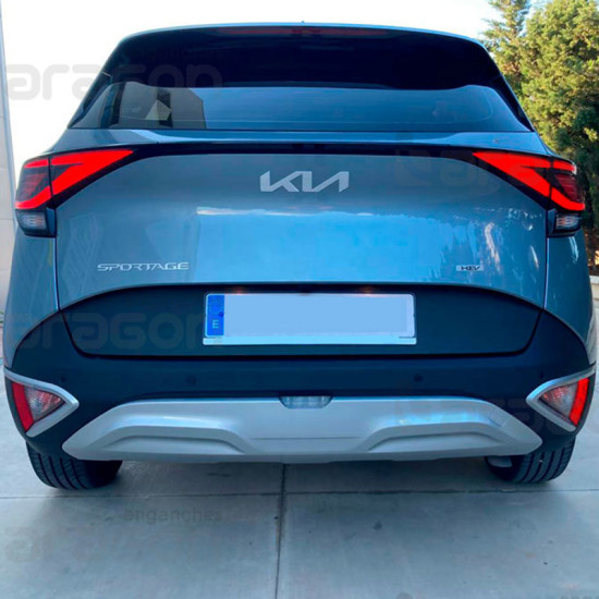 ТЕГЛИЧ ЗА Kia Sportage 5d (V/NQ5) (2021-->2026) В комплект с електроинстанлация - окабеляване, Бързо сваляем