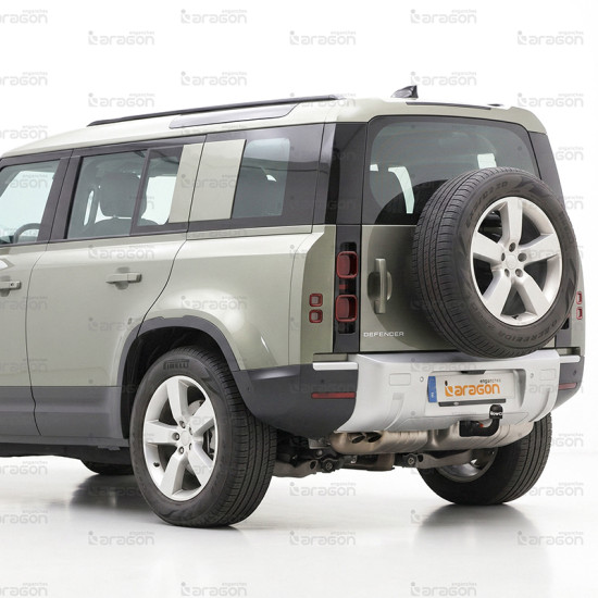 ТЕГЛИЧ ЗА LAND ROVER Defender [Type: L663] / 90 / 110 / 130 (9/2019 ->) Plug-in hybrid, Gasoline, Diesel, В комплект с електроинстанлация - окабеляване, Бързо сваляем