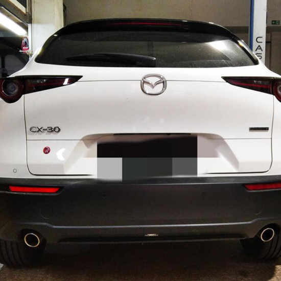 ТЕГЛИЧ ЗА MAZDA CX-30 (1/2019 ->) Включително хибриден електрически автомобил (HEV), В комплект с електроинстанлация - окабеляване, Бързо сваляем