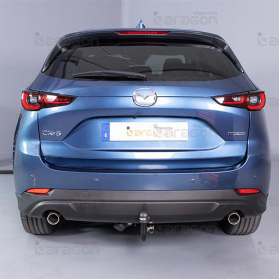 ТЕГЛИЧ ЗА MAZDA CX-5 [KF] (7/2017 - 1/2026) Включително и adblue / hybrid, В комплект с електроинстанлация - окабеляване, Бързо сваляем