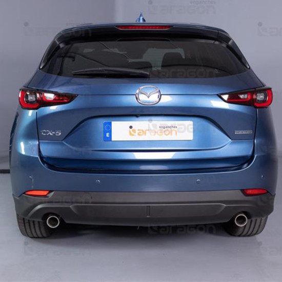 ТЕГЛИЧ ЗА MAZDA CX-5 [KF] (7/2017 - 1/2026) Включително и adblue / hybrid, В комплект с електроинстанлация - окабеляване, Бързо сваляем