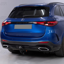 ТЕГЛИЧ ЗА MERCEDES GLC [X254] (6/2022 - 5/2026) Plug-in hybrid, Gasoline, Diesel, ВКЛЮЧИТЕЛНО AMG LINE, В комплект с електроинстанлация - окабеляване, Бързо сваляем