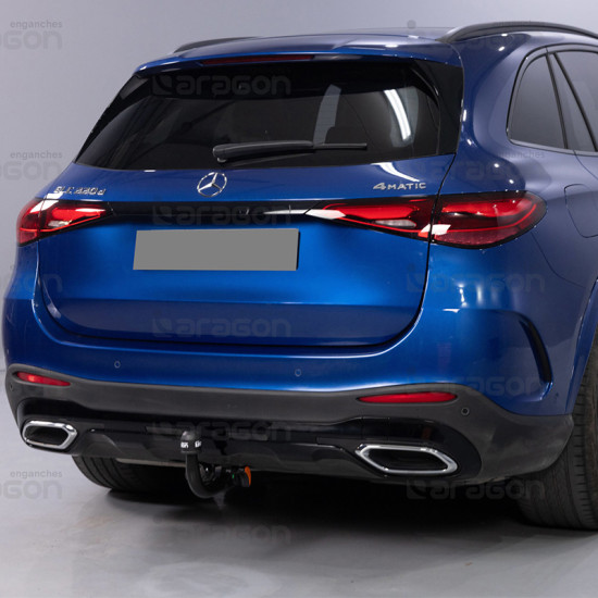 ТЕГЛИЧ ЗА MERCEDES GLC [X254] (6/2022 - 5/2026) Plug-in hybrid, Gasoline, Diesel, ВКЛЮЧИТЕЛНО AMG LINE, В комплект с електроинстанлация - окабеляване, Бързо сваляем