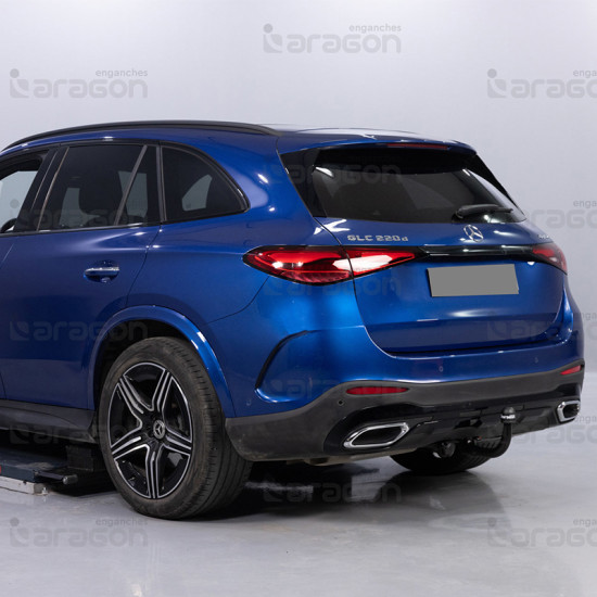 ТЕГЛИЧ ЗА MERCEDES GLC [X254] (6/2022 - 5/2026) Plug-in hybrid, Gasoline, Diesel, ВКЛЮЧИТЕЛНО AMG LINE, В комплект с електроинстанлация - окабеляване, Бързо сваляем