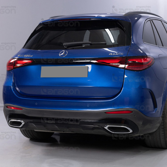 ТЕГЛИЧ ЗА MERCEDES GLC [X254] (6/2022 - 5/2026) Plug-in hybrid, Gasoline, Diesel, ВКЛЮЧИТЕЛНО AMG LINE, В комплект с електроинстанлация - окабеляване, Бързо сваляем