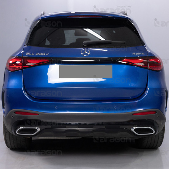 ТЕГЛИЧ ЗА MERCEDES GLC [X254] (6/2022 - 5/2026) Plug-in hybrid, Gasoline, Diesel, ВКЛЮЧИТЕЛНО AMG LINE, В комплект с електроинстанлация - окабеляване, Бързо сваляем