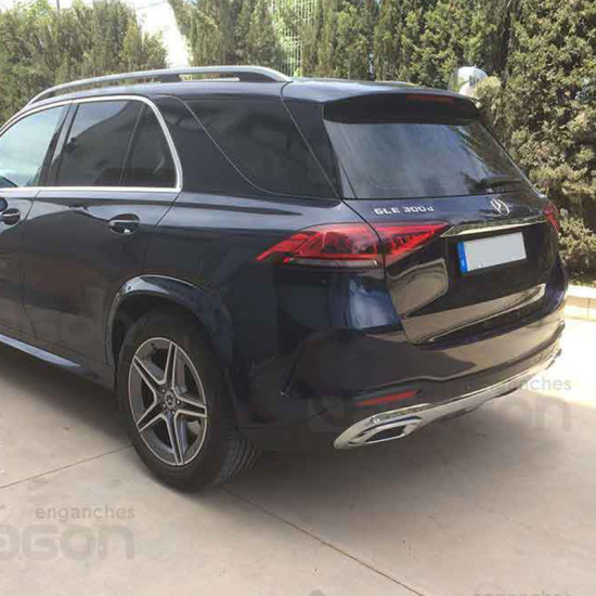 ТЕГЛИЧ ЗА Mercedes Clase GLE 5d (W167 - 2019-->) Plug-in hybrid, Gasoline, Diesel, В комплект с електроинстанлация - окабеляване, Бързо сваляем
