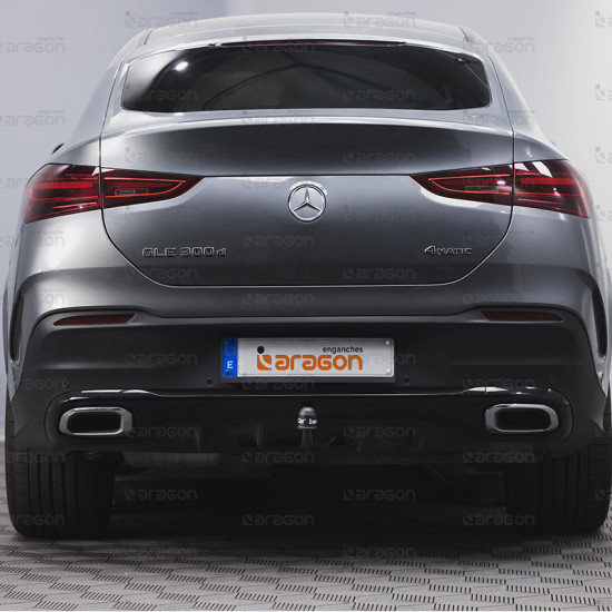 ТЕГЛИЧ ЗА MERCEDES GLE [C167] Coupe (11/2019 - ) Plug-in hybrid, Gasoline, Diesel, В комплект с електроинстанлация - окабеляване, Бързо сваляем