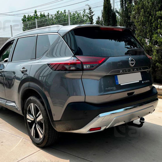 ТЕГЛИЧ ЗА Nissan X-Trail 5d (IV/T33) (2022-->) ВКЛЮЧИТЕЛНО Mild-Hybrid (MHEV) / e-Power (híbrido) / e-4orce (4x4)), В комплект с електроинстанлация - окабеляване, Бързо сваляем