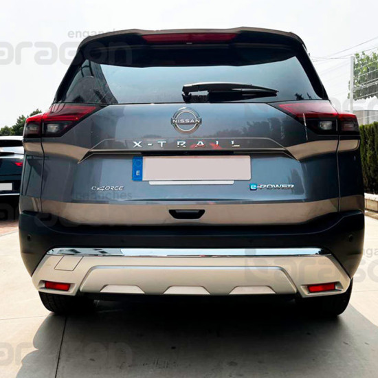 ТЕГЛИЧ ЗА Nissan X-Trail 5d (IV/T33) (2022-->) ВКЛЮЧИТЕЛНО Mild-Hybrid (MHEV) / e-Power (híbrido) / e-4orce (4x4)), В комплект с електроинстанлация - окабеляване, Бързо сваляем