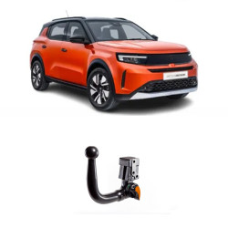 ТЕГЛИЧ ЗА OPEL Frontera (2024-->) ВЛЮЧИТЕЛНО Hybrid, Electric, В комплект с електроинстанлация - окабеляване, Бързо сваляем