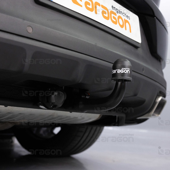 ТЕГЛИЧ ЗА PORSCHE Cayenne [9YA/9YB] Plug-in hybrid, Gasoline, (11/2017 ->) Включително купе / фейслифт 2025 г. В комплект с електроинстанлация - окабеляване, Бързо сваляем