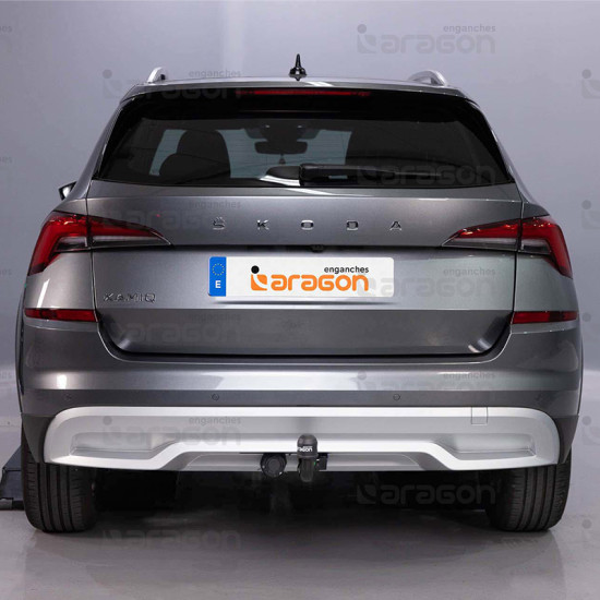 ТЕГЛИЧ ЗА SKODA Kamiq (1/2019 ->) включително Monte Carlo, В комплект с електроинстанлация - окабеляване, Бързо сваляем