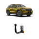 ТЕГЛИЧ ЗА SKODA Kodiaq (2/2024 ->) Hybrid, Plug-in hybrid, Gasoline, Diesel, В комплект с електроинстанлация - окабеляване, Бързо сваляем