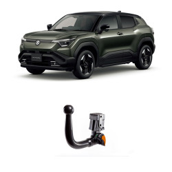 ТЕГЛИЧ ЗА SUZUKI e-Vitara (10/2025 ->) (4x2) Electric, В комплект с електроинстанлация - окабеляване, Бързо сваляем