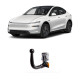 ТЕГЛИЧ ЗА TESLA Model Y Electric (2/2025 ->) включително Performance, В комплект с електроинстанлация - окабеляване, Бързо сваляем