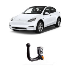 ТЕГЛИЧ ЗА TESLA Model Y Electric (3/2020 - 2/2025) В комплект с електроинстанлация - окабеляване, Бързо сваляем