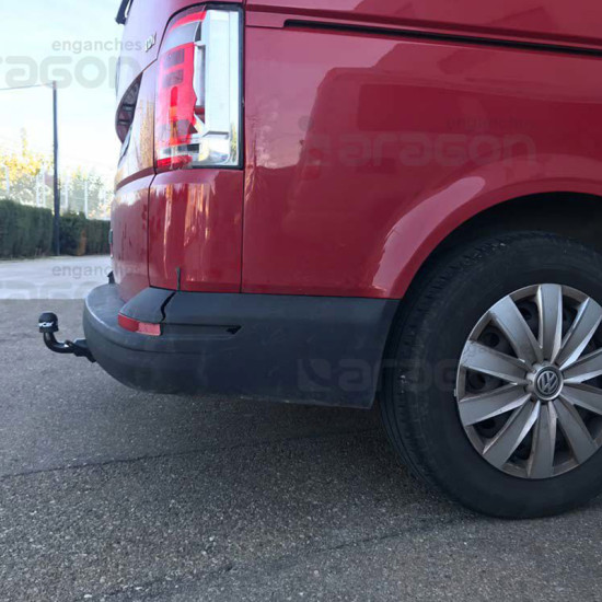 ТЕГЛИЧ ЗА VOLKSWAGEN T6 / T6.1 (8/2015 - 11/2024) В комплект с електроинстанлация - окабеляване, Бързо сваляем