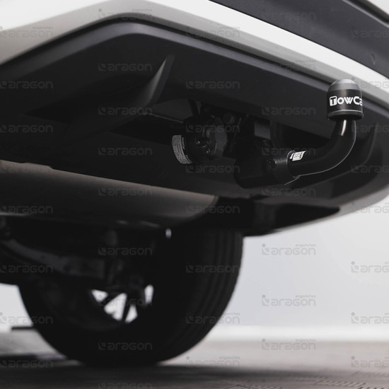 ТЕГЛИЧ ЗА VOLKSWAGEN Tayron (11/2024 ->) Hybrid, Plug-in hybrid, Gasoline, Diesel, В комплект с електроинстанлация - окабеляване, Бързо сваляем