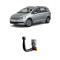 ТЕГЛИЧ ЗА VOLKSWAGEN Touran (10/2015 ->) ВКЛЮЧИТЕЛНО R-Line, В комплект с електроинстанлация - окабеляване, Бързо сваляем