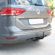ТЕГЛИЧ ЗА VOLKSWAGEN Touran (10/2015 ->) ВКЛЮЧИТЕЛНО R-Line, В комплект с електроинстанлация - окабеляване, Бързо сваляем