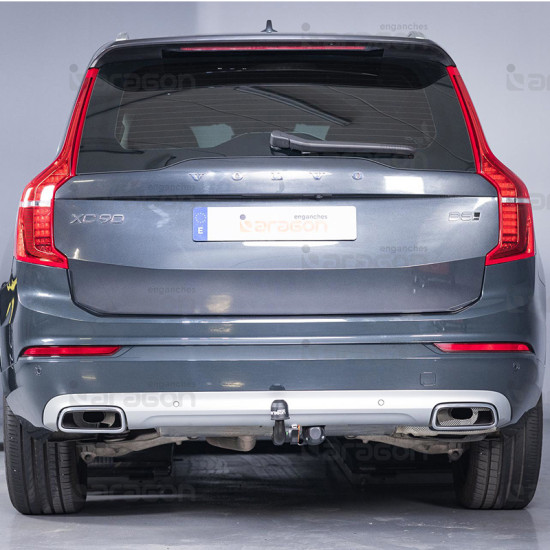 ТЕГЛИЧ ЗА VOLVO XC90 (10/2014 ->) Plug-in hybrid, Gasoline, Diesel, В комплект с електроинстанлация - окабеляване, Бързо сваляем