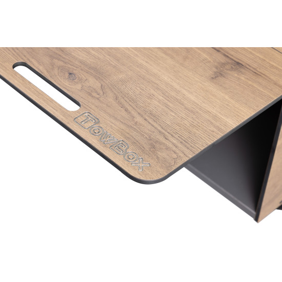 БАГАЖНИК ЗА ТЕГЛИЧ TowBox Camper Life (къс модел) с вграден шкаф за кухня