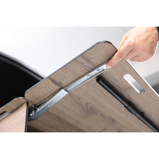 БАГАЖНИК ЗА ТЕГЛИЧ TowBox Camper Life (къс модел) с вграден шкаф за кухня