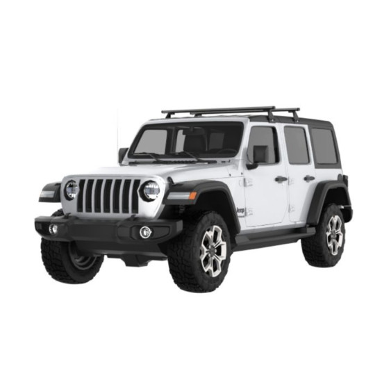 БАГАЖНИК ГРЕДИ CRUZ ALU CARGO AF2 за Jeep Wrangler 2d/4d (JL - hard top) (2018-->)