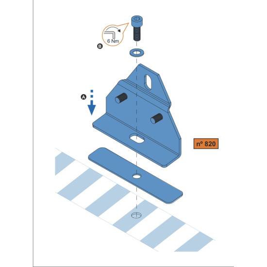 БАГАЖНИК ТОВАРНА СКАРА CRUZ EVO RACK MODULE Nissan Primastar L2H1 (X82) (2022-->)