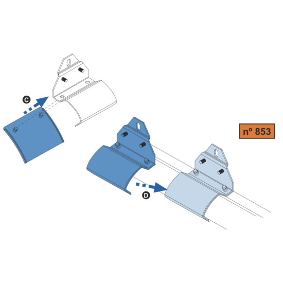 БАГАЖНИК ТОВАРНА СКАРА CRUZ EVO RACK MODULE Opel / Vauxhall Zafira Life L1H1 (S/short - 4 fixpoint) (2019-->)