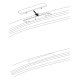 Багажник за Lexus NX 5d (I/AZ20 - integrated railing) (2022-->) AERO BAR BLACK Багажник за Lexus NX 5d (I/AZ20 - integrated railing) (2022-->) AERO BAR BLACK