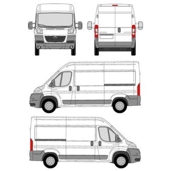 БАГАЖНИК ТОВАРНА СКАРА CRUZ EVO RACK MODULE Citroën Jumper L2H2 (III) (2006-->2014)